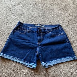 Old navy midi denim shorts.